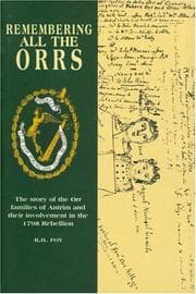 Tapa de Remembering all the Orrs