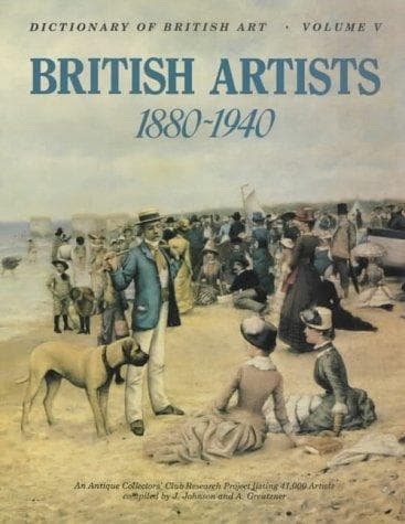 Tapa de British artists, 1880-1940