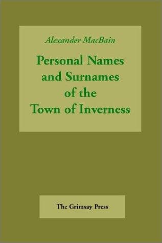 Tapa de Inverness Names