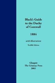 Tapa de Black's Guide to the Duchy of Cornwall, 1884 (Early Guides for Travellers in Britain)