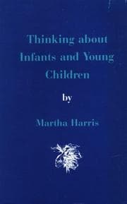 Tapa de Thinking About Infants and Young Children (The Roland Harris Educational Trust Library)