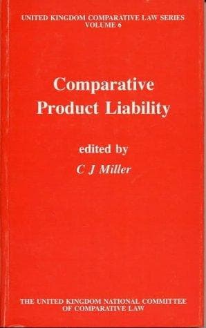 Tapa de Comparative product liability