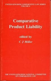 Tapa de Comparative product liability