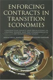 Tapa de Enforcing Contracts in Transition Economies