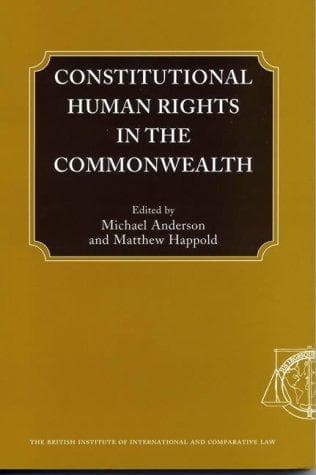 Tapa de Constitutional human rights in the Commonwealth