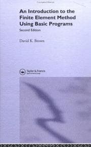 Tapa de An introduction to the finite element method using BASIC programs