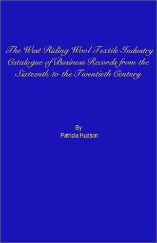 Tapa de The West Riding wool textile industry