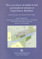 Tapa de Excavation of Medieval and Post Medieval Remains at Poyle House
