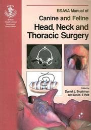 Tapa de BSAVA Manual of Canine and Feline Head, Neck and Thoracic Surgery (BSAVA Manual Series)