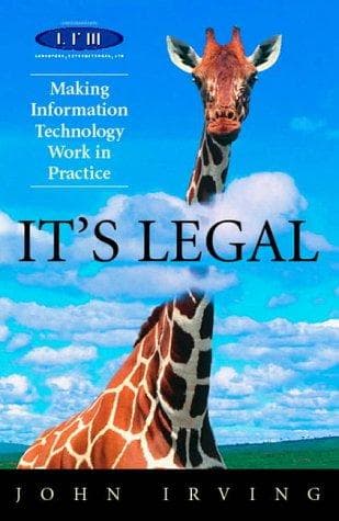 Tapa de It's Legal