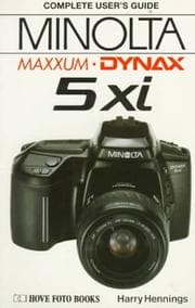 Tapa de Minolta international Dynax 5xi, U.S.A. Maxxum 5xi