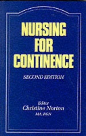 Tapa de Nursing for Continence