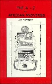 Tapa de The A-Z of African Proverbs