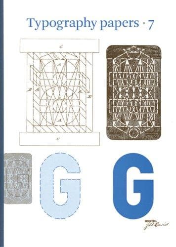 Tapa de Typography papers