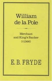 Tapa de William De La Pole