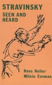 Tapa de Stravinsky seen and heard
