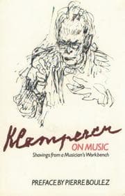 Tapa de Klemperer on Music