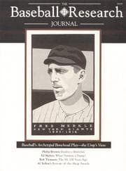 Tapa de The Baseball Research Journal, Volume 22 (Baseball Research Journal)