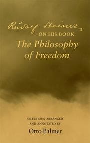 Tapa de Rudolf Steiner on his book The Philosophy of Freedom