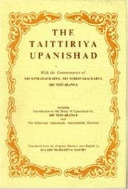 Tapa de The Taittiriya Upanishad with Commentaries of Sri Sankaracharya, Sri Suresvaracharya, Sri Vidyaranya