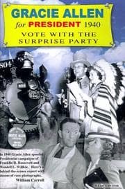 Tapa de Gracie Allen for President 1940