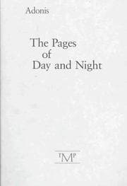 Tapa de The pages of day and night