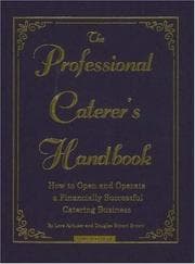 Tapa de The professional caterers' handbook