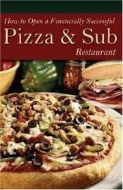 Tapa de How to open a financially successful pizza & sub restaurant