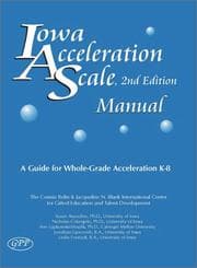 Tapa de Iowa Acceleration Scale, 2nd Edition, manual