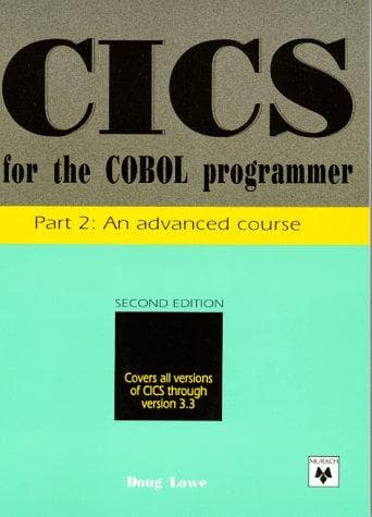 Tapa de CICS for the COBOL programmer