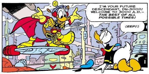 Tapa de Donald Duck Adventures
