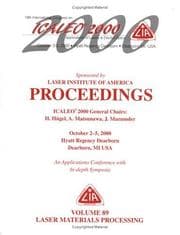 Tapa de Laser Materials Processing , ICALEO 2000 Proceedings, Volume 89
