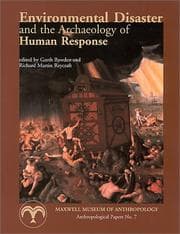 Tapa de Environmental disaster and the archaeology of human response