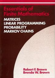 Tapa de Essentials of finite mathematics