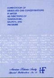 Tapa de Computation of dissolved gas concentrations in water as functions of temperature, salinity, and pressure