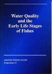 Tapa de Water quality and the early life stages of fishes