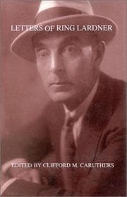 Tapa de Letters of Ring Lardner