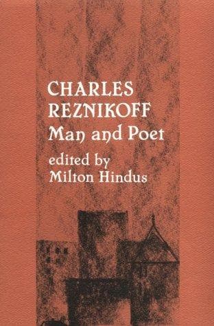 Tapa de Charles Reznikoff