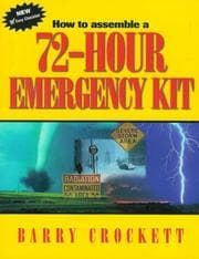 Tapa de How To Assemble A 72-hour Emergency Kit