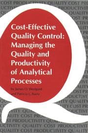 Tapa de Cost-effective quality control