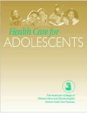 Tapa de Health care for adolescents