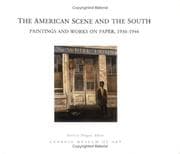 Tapa de The American scene and the South