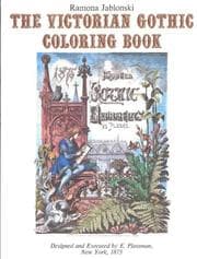 Tapa de The Victorian Gothic Coloring Book (International Design Library)