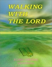 Tapa de Walking With The Lord A Christian Devotional