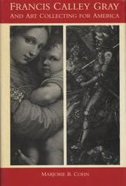 Tapa de Francis Calley Gray and art collecting for America