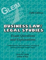 Tapa de Business law/legal studies
