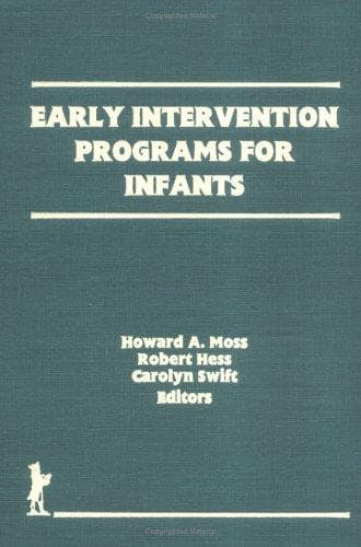Tapa de Early intervention programs for infants