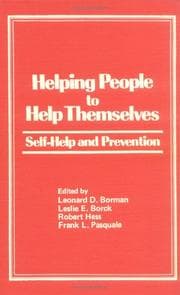 Tapa de Helping people to help themselves