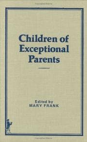 Tapa de Children of exceptional parents