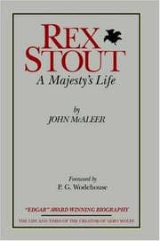 Tapa de Rex Stout